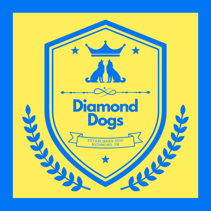 Diamond Dogs Vinyl Sticker with Matte Finish - Inspired by Ted Lasso