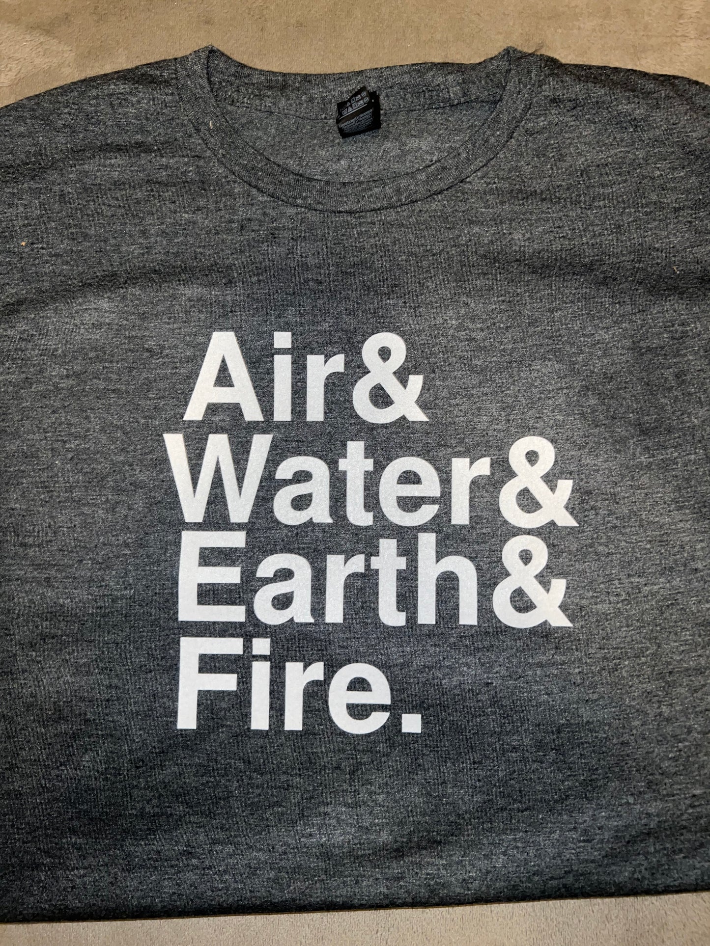 Air, Water, Earth and Fire t-shirt inspired by Avatar the Last Airbender