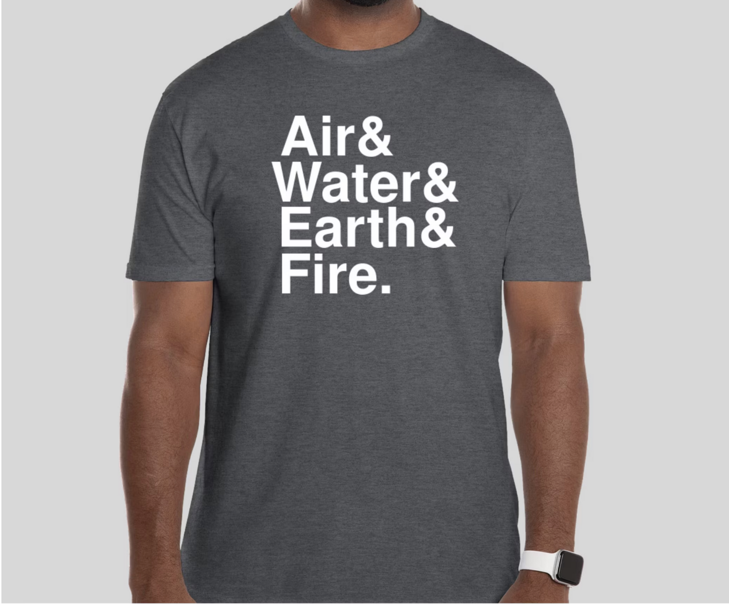 Air, Water, Earth and Fire t-shirt inspired by Avatar the Last Airbender