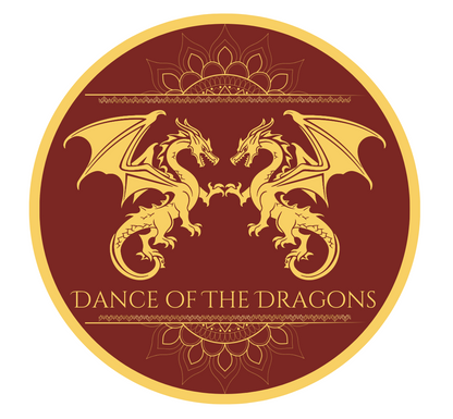 Dance of the Dragons inspired Sticker with a sleek matte finish